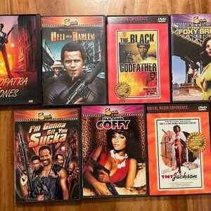 DVD Lot 7 Pam Grier Soul Cinema 70s Cult Fred William